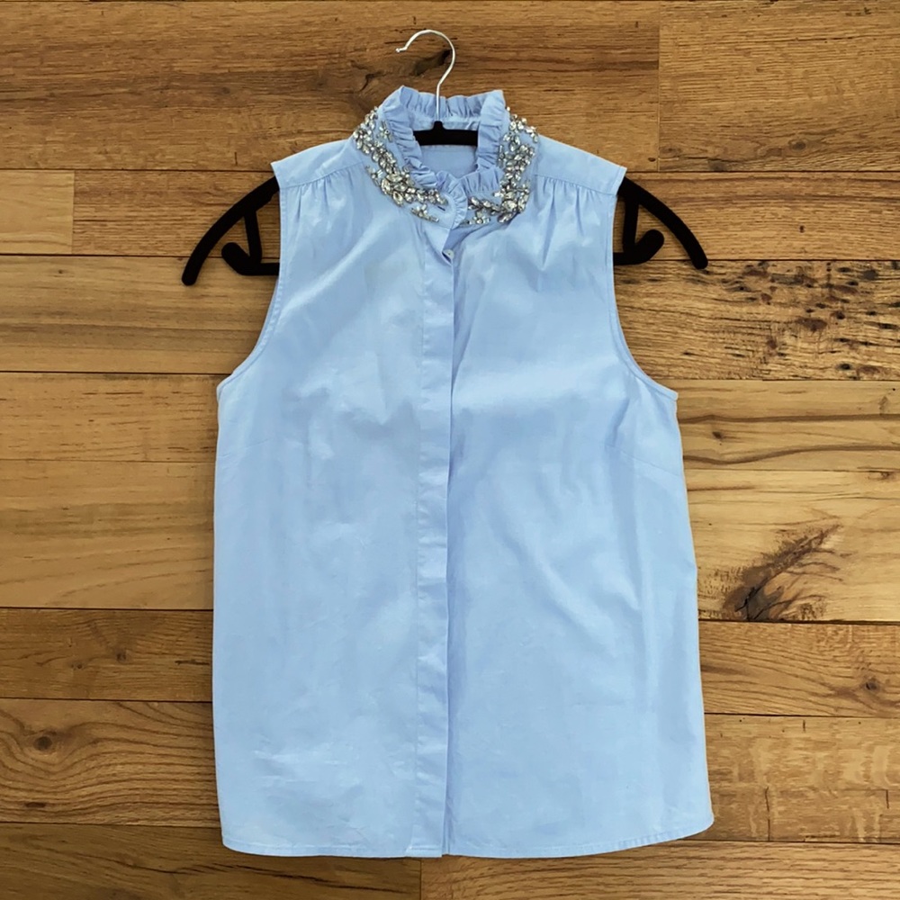 J. Crew Sleeveless Blouse
